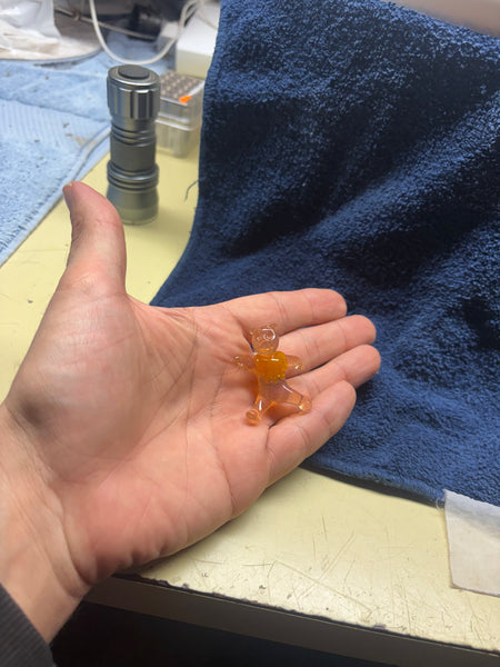 CFL Dancing bear pendant