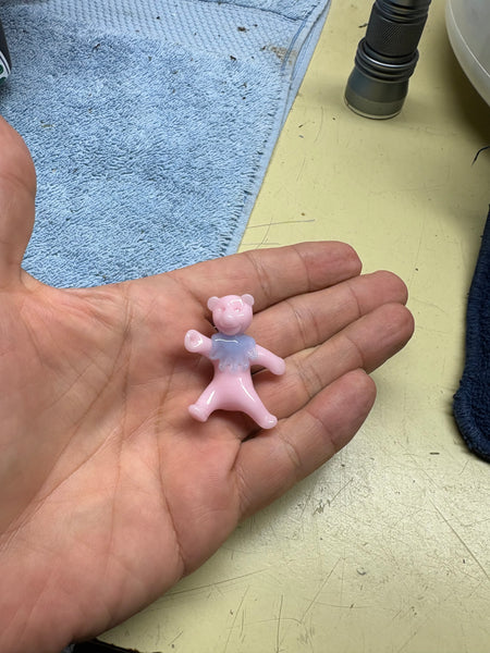 Dancing bear pendant