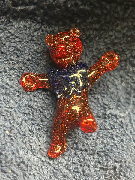 Dancing bear pendant