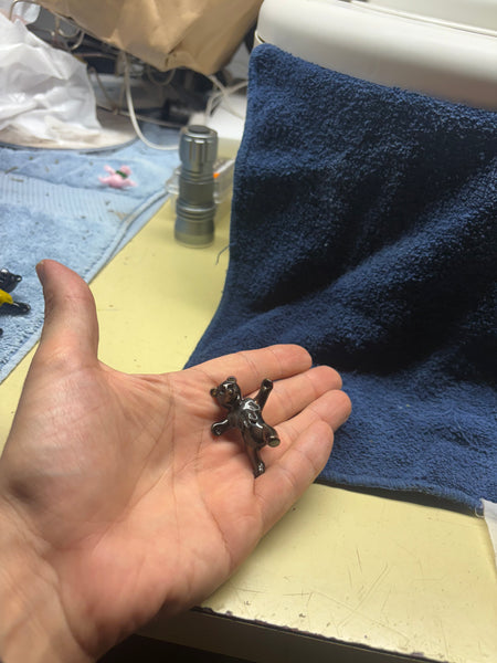 Dancing bear pendant