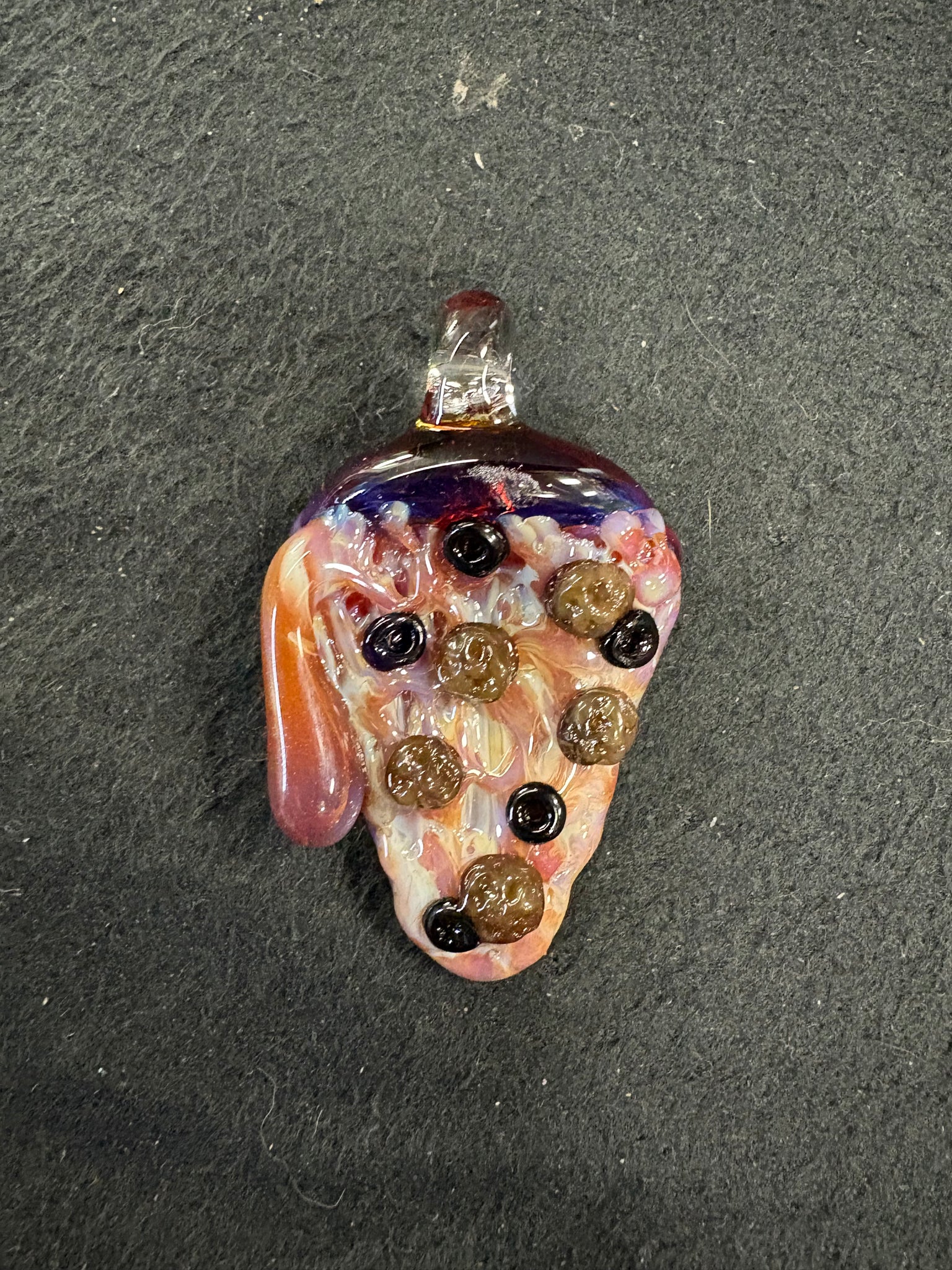 Sausage, olive pendant