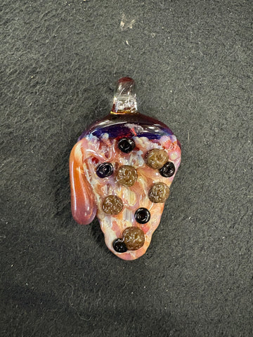 Sausage, olive pendant