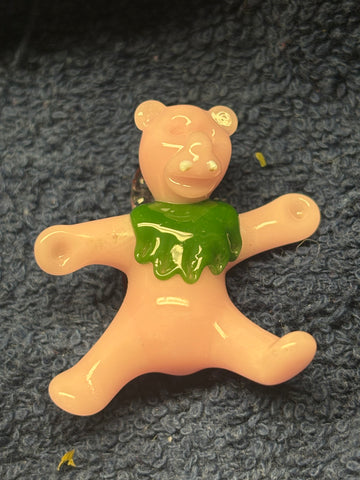 Vampire bear pendant