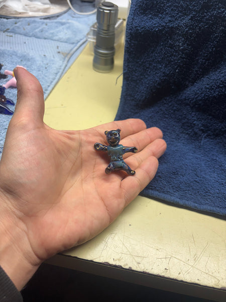 Dancing bear pendant