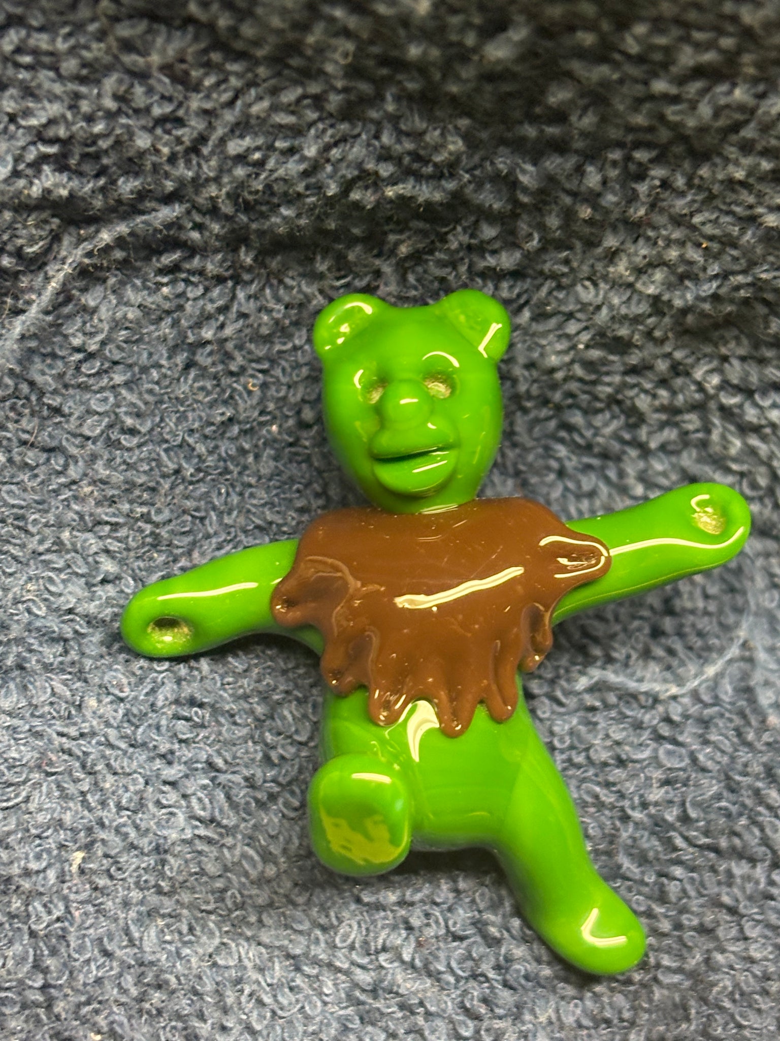 Dancing bear pendant