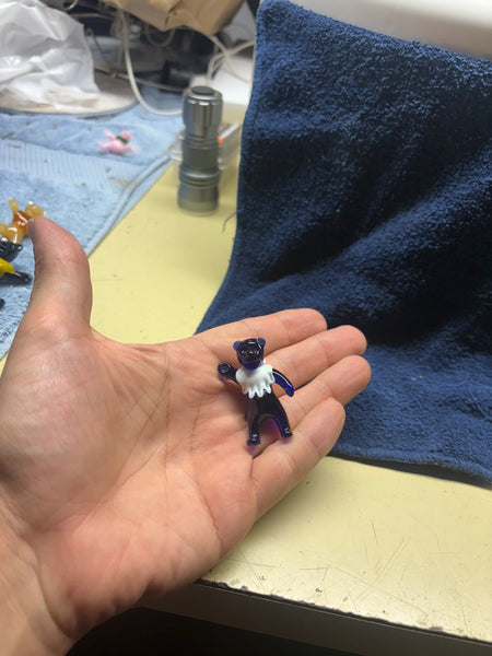 Dancing bear pendant