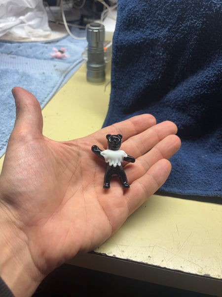 Dancing bear pendant