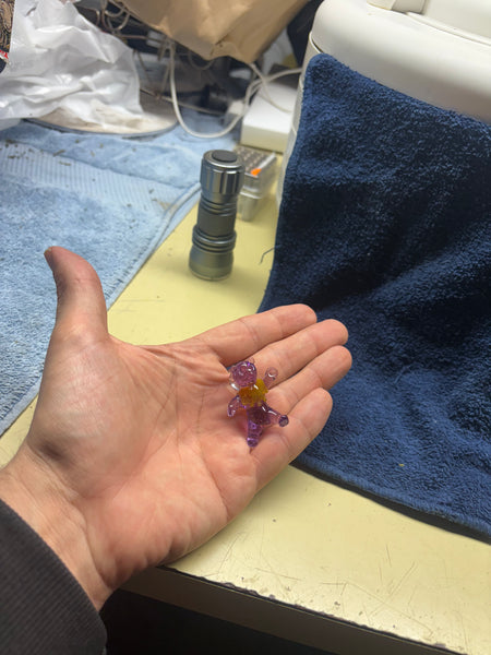 CFL Dancing bear pendant