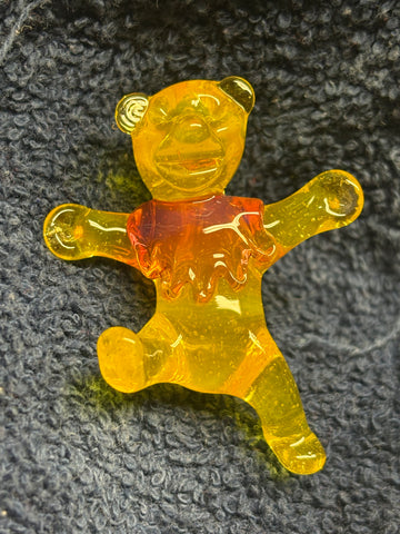 Dancing bear pendant