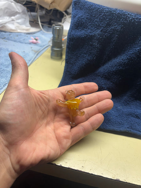 Dancing bear pendant