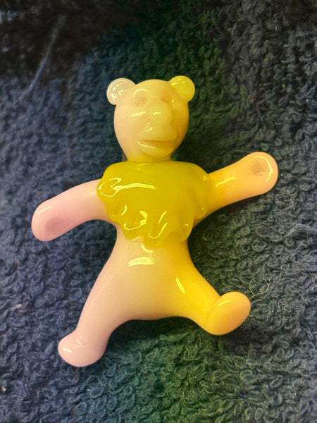 Dancing bear pendant