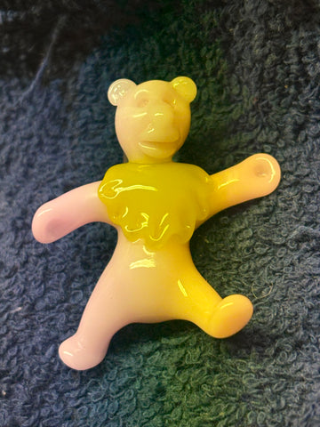 Dancing bear pendant