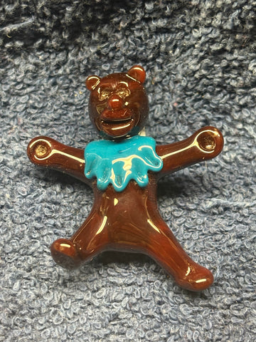 Dancing bear pendant
