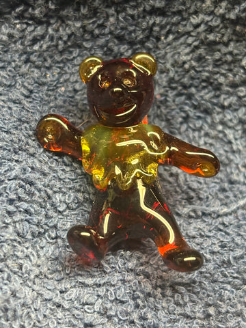 Dancing bear pendant