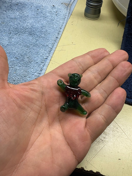 Dancing bear pendant