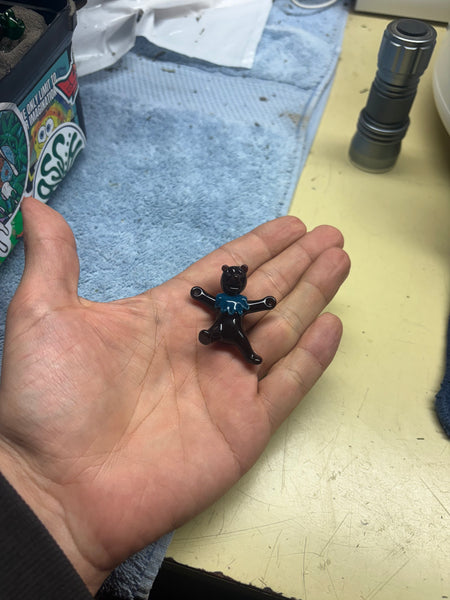 Dancing bear pendant