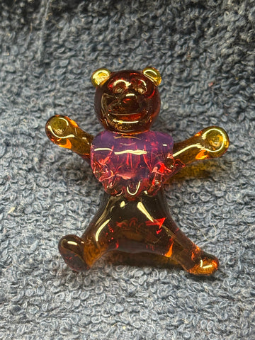 Dancing bear pendant