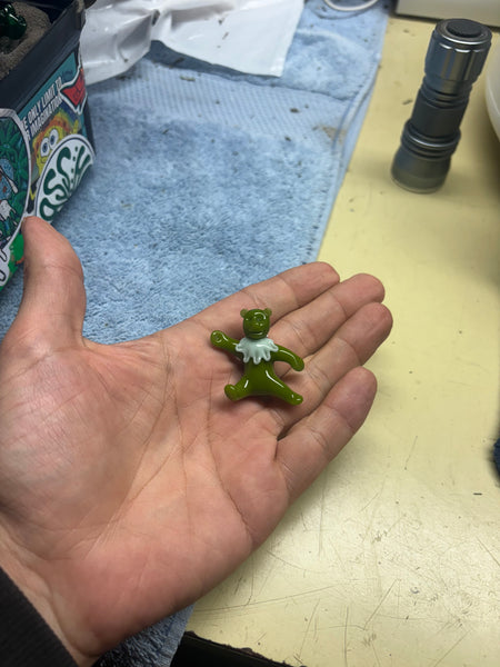 Dancing bear pendant