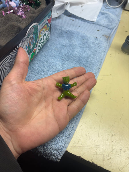 Dancing bear pendant