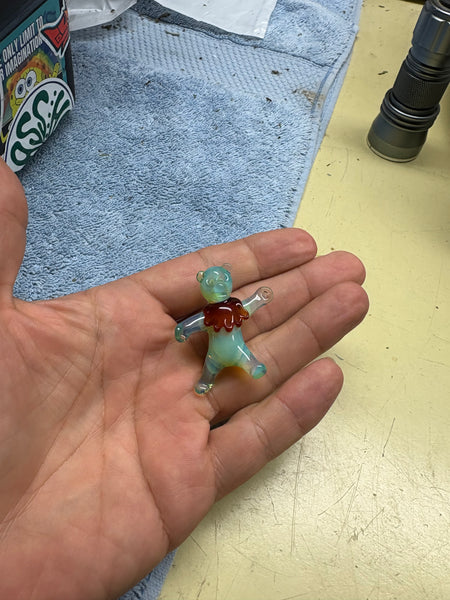 Dancing bear pendant