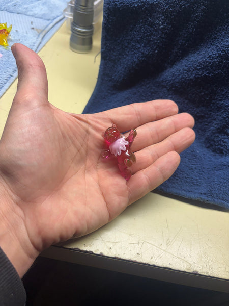 Dancing bear pendant