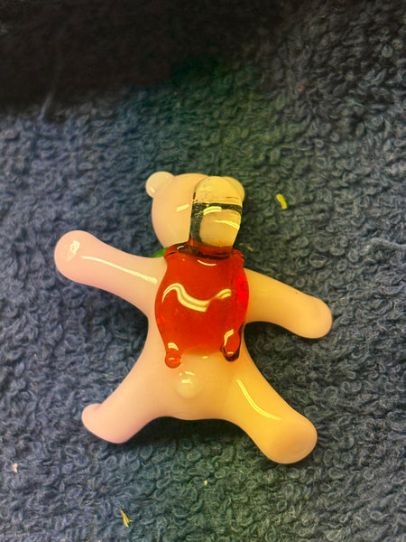 Vampire bear pendant