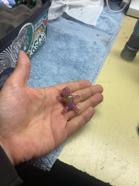 Dancing bear pendant