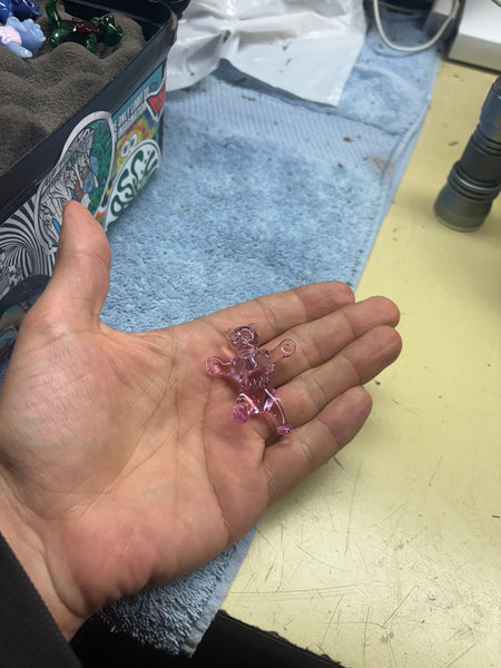 Dancing bear pendant