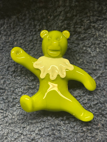 Dancing bear pendant
