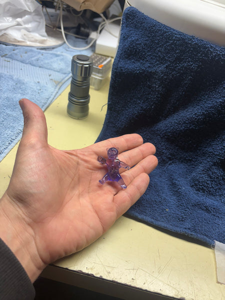 CFL Dancing bear pendant