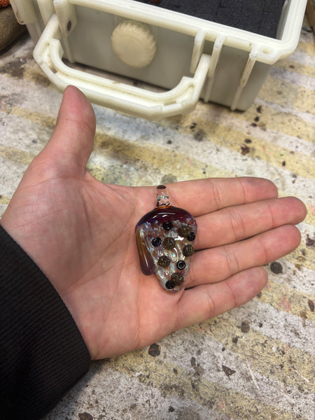 Sausage, olive pendant