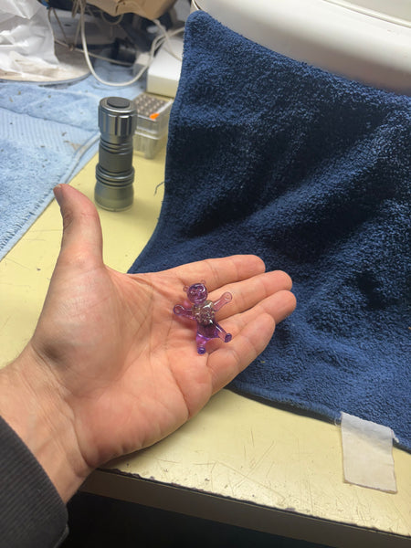 CFL Dancing bear pendant