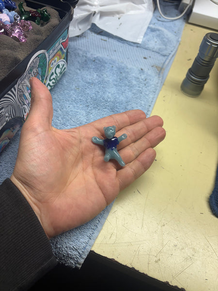 Dancing bear pendant