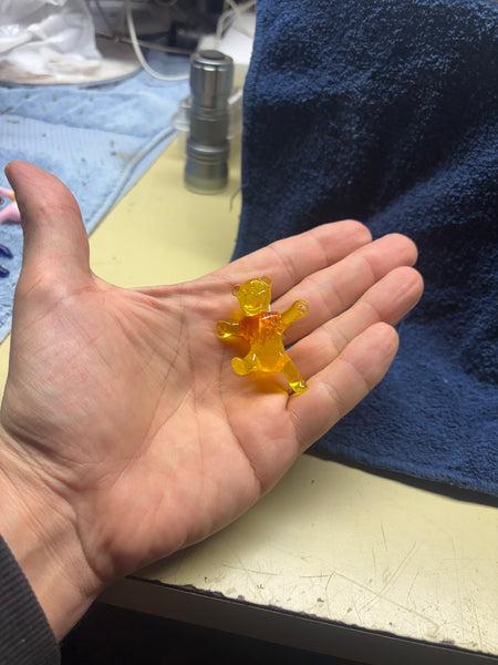 Dancing bear pendant