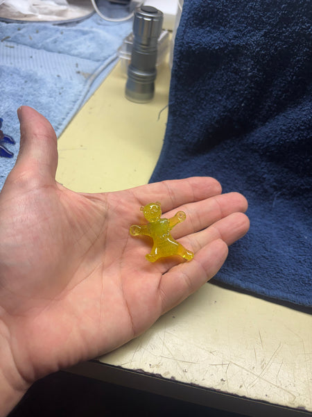 Dancing bear pendant