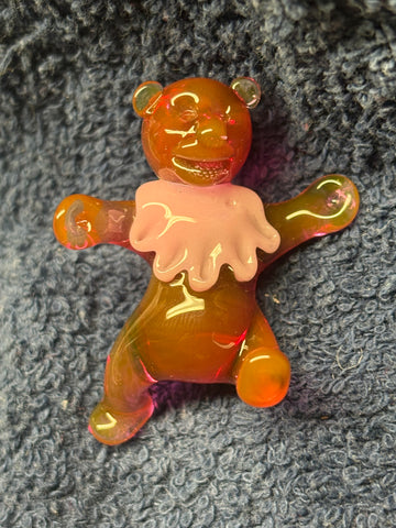 Dancing bear pendant