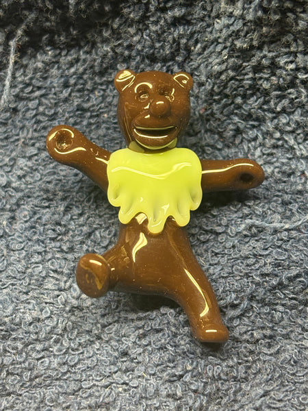 Dancing bear pendant