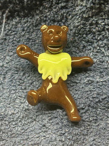 Dancing bear pendant