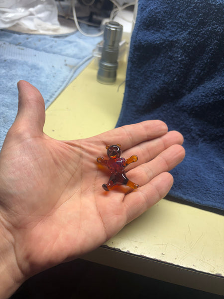 Dancing bear pendant