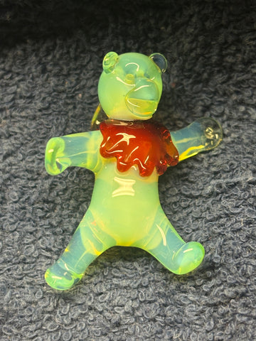 Dancing bear pendant
