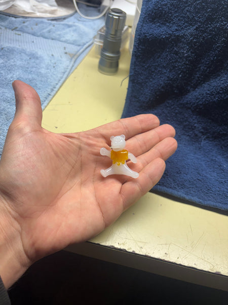 Dancing bear pendant