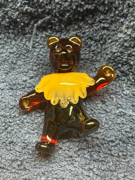 Dancing bear pendant