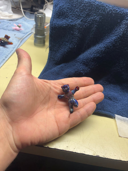 Dancing bear pendant