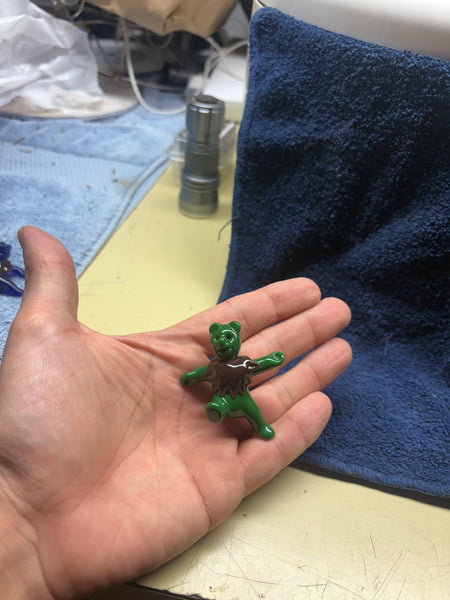 Dancing bear pendant