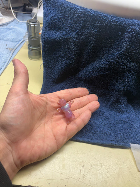 Dancing bear pendant