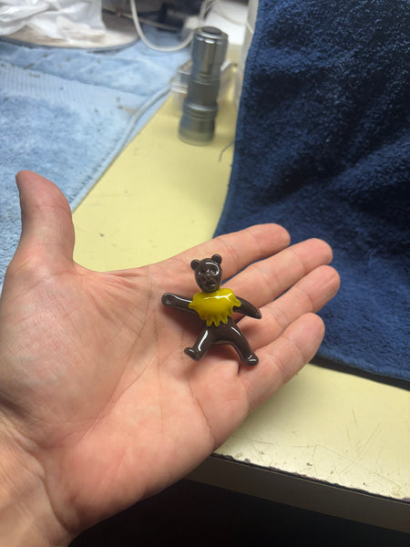 Dancing bear pendant