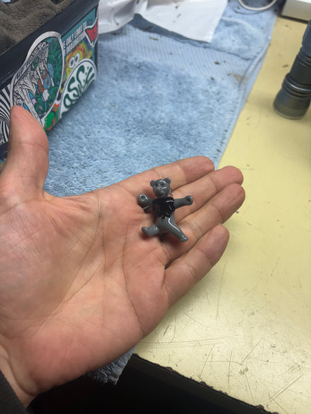 Dancing bear pendant