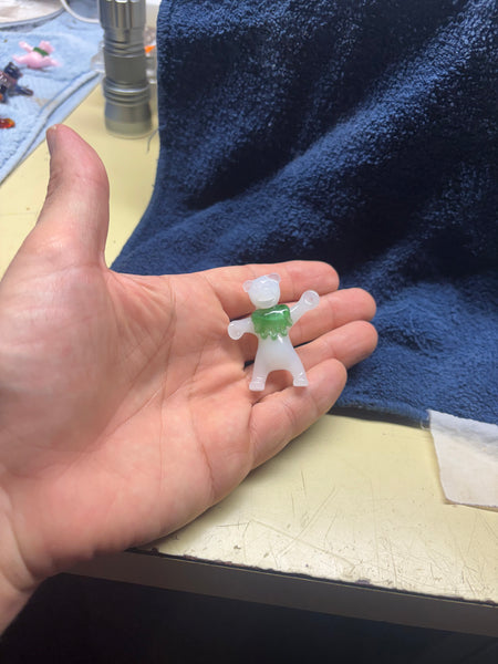 Dancing bear pendant