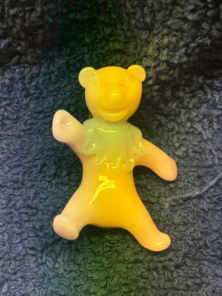 Dancing bear pendant