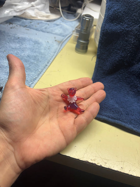 Dancing bear pendant